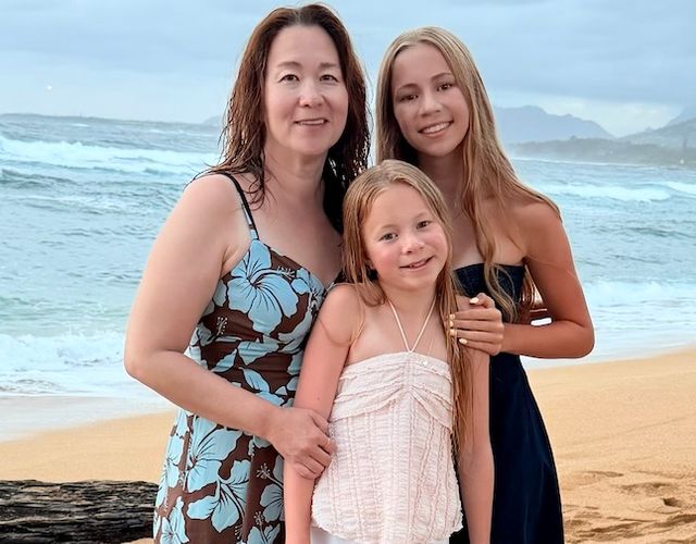 Monica and her family